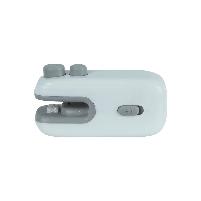 All-In-One USB Bag Sealer with Magnetic Back & Slide-Out Cutter, Press Seal&Cut Buttons Portable Heat Closer for Snack Bags